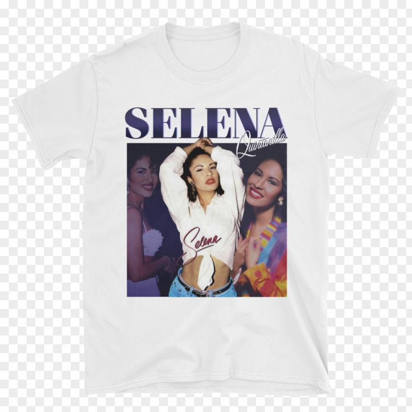 Selena Quintanilla T-shirt Crew Neck Clothing Rhythm And Blues PNG