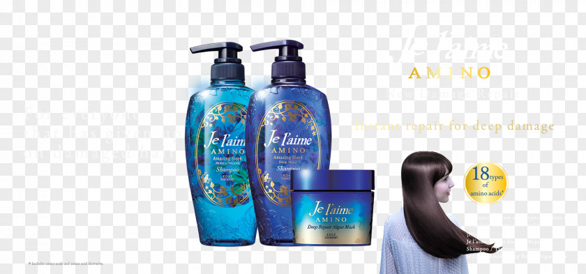Damage Maintenance Kosé Lotion Shampoo Amino Acid Hair PNG