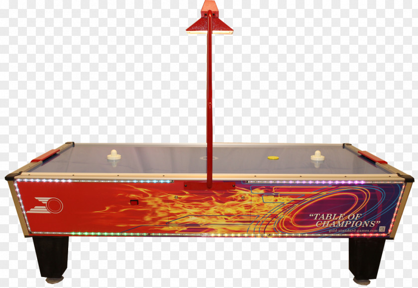 Light Flare Air Hockey Table Games PNG