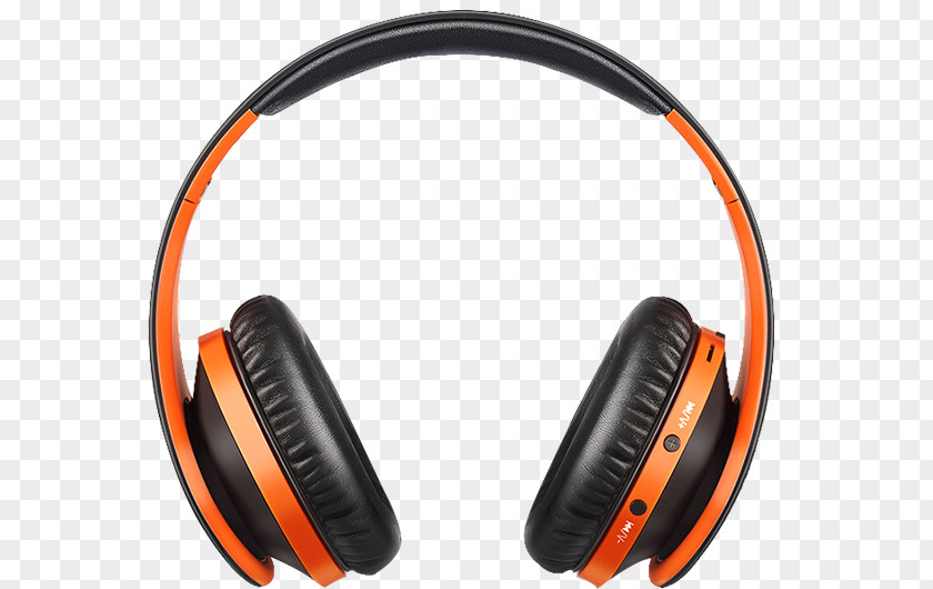 Orange Headphones Microphone Noise-cancelling Beats Electronics Wireless PNG