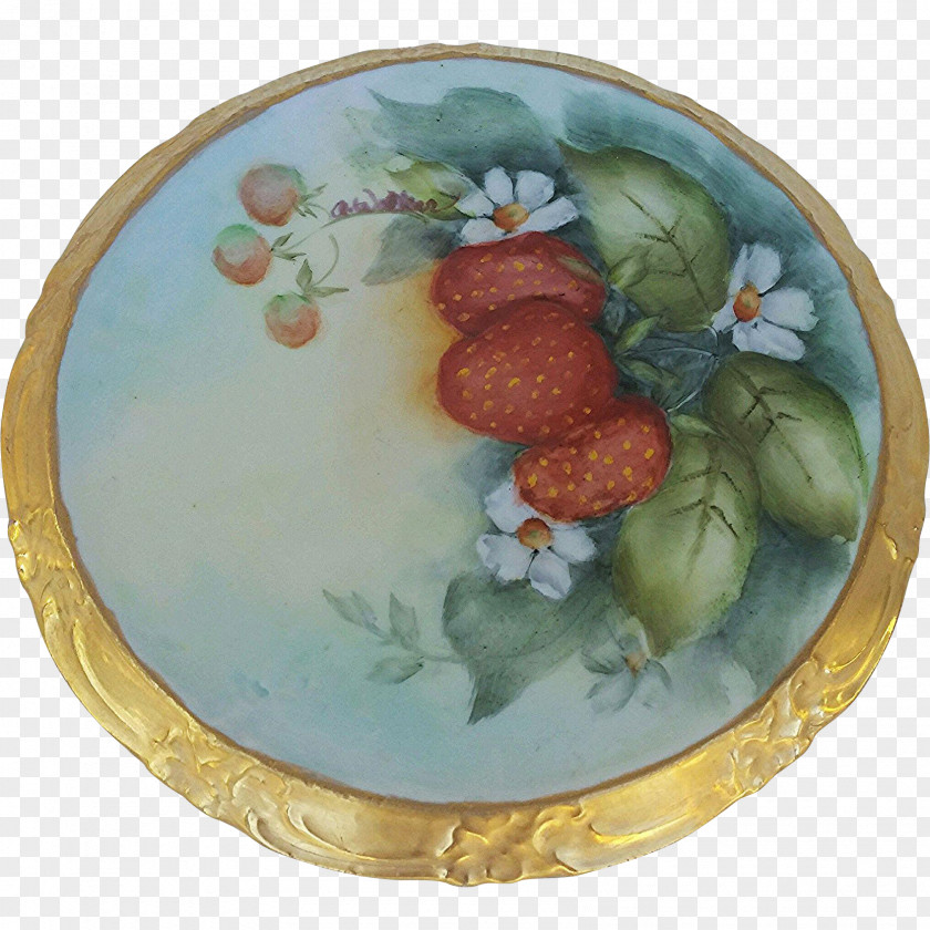Plate Porcelain Oval PNG