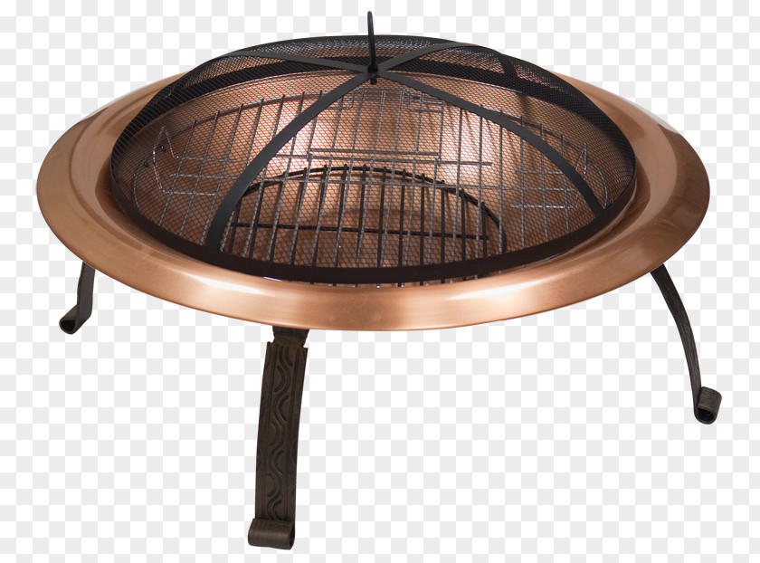 Table Fire Pit Fireplace Bronze The Home Depot PNG