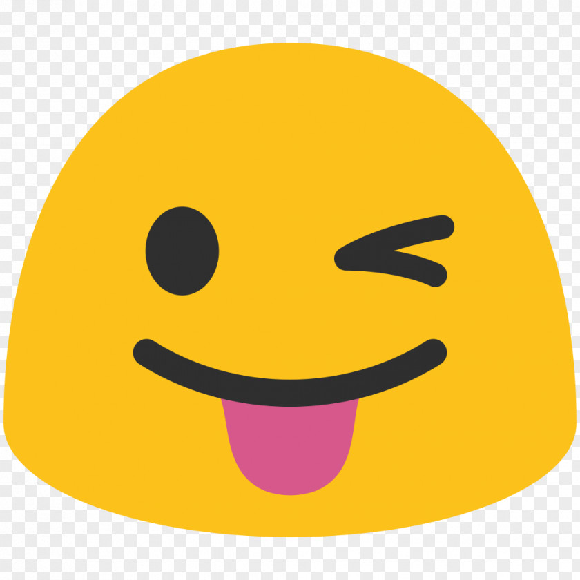 Tongue Emoji Wink Noto Fonts Smiley PNG