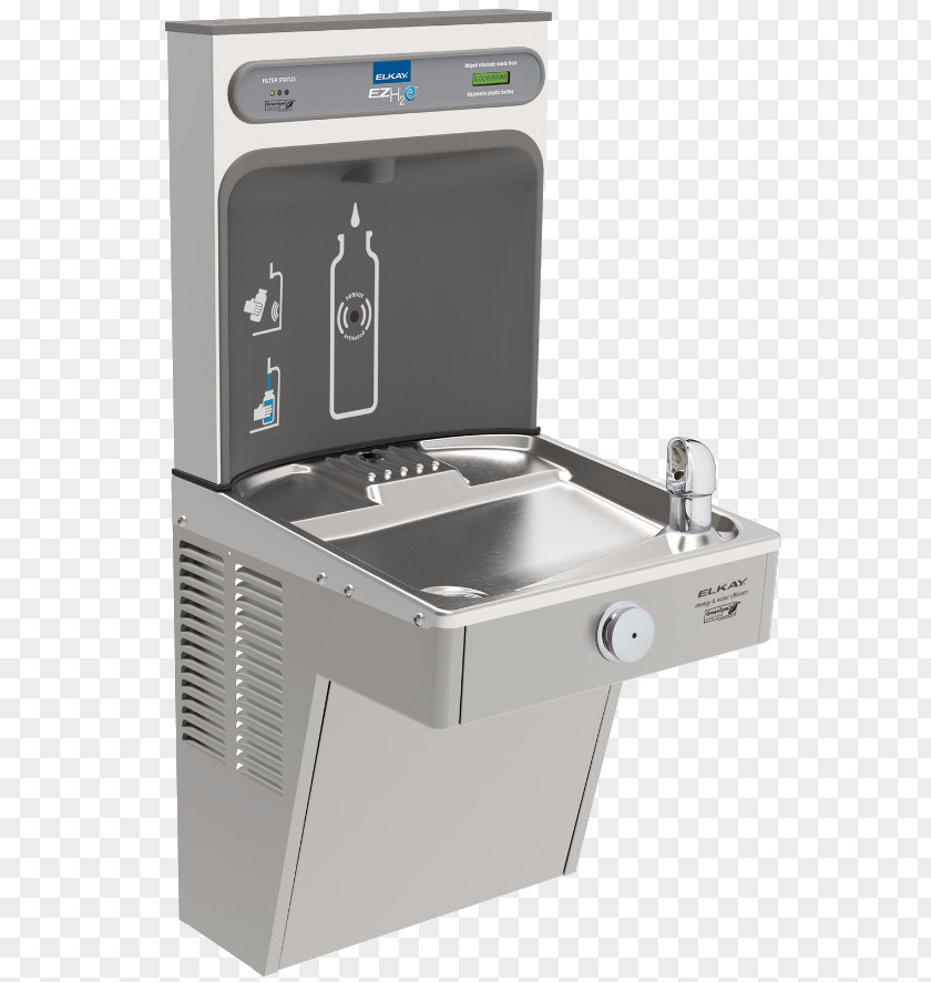 Airport Water Refill Station Filter Drinking Fountains Cooler Elkay Manufacturing PNG