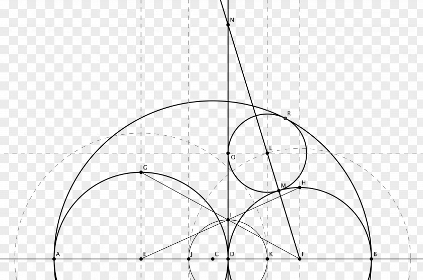 Geomatric Drawing Circle Monochrome Triangle PNG