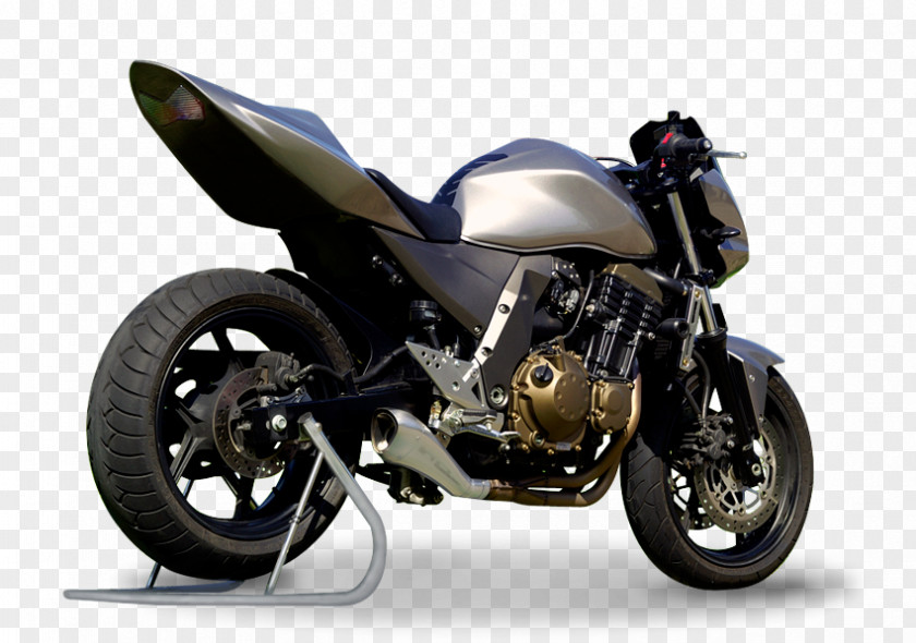 Motorcycle Exhaust System Kawasaki GPZ750 Z750 Z1000 PNG