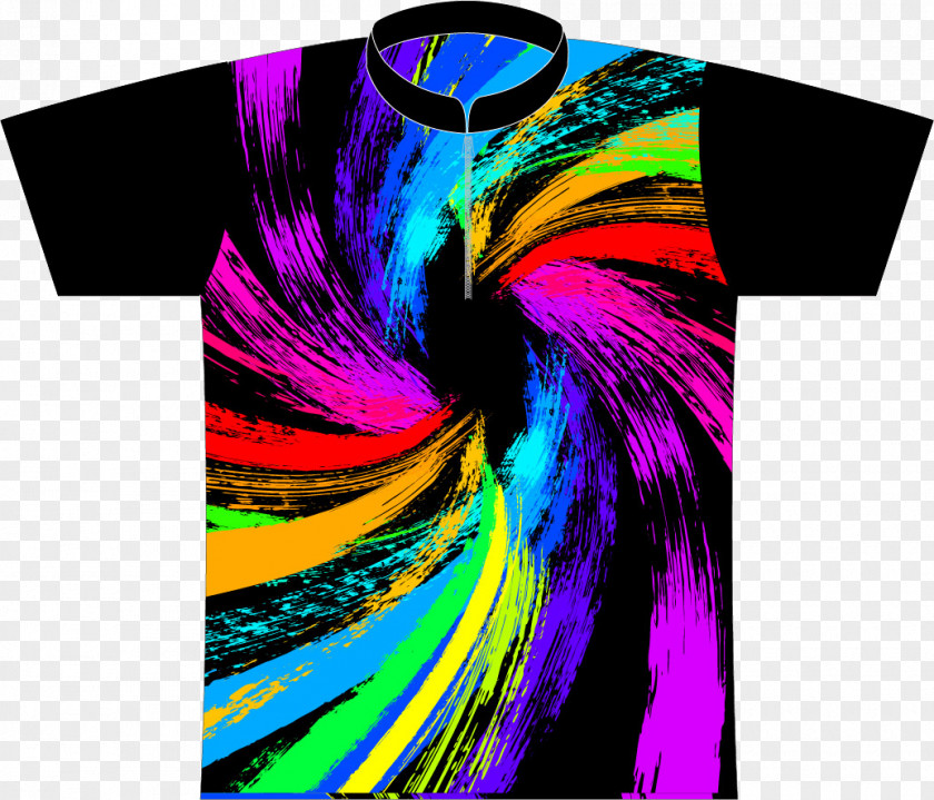Multi Style Bowling Dye-sublimation Printer Jersey Shirt PNG