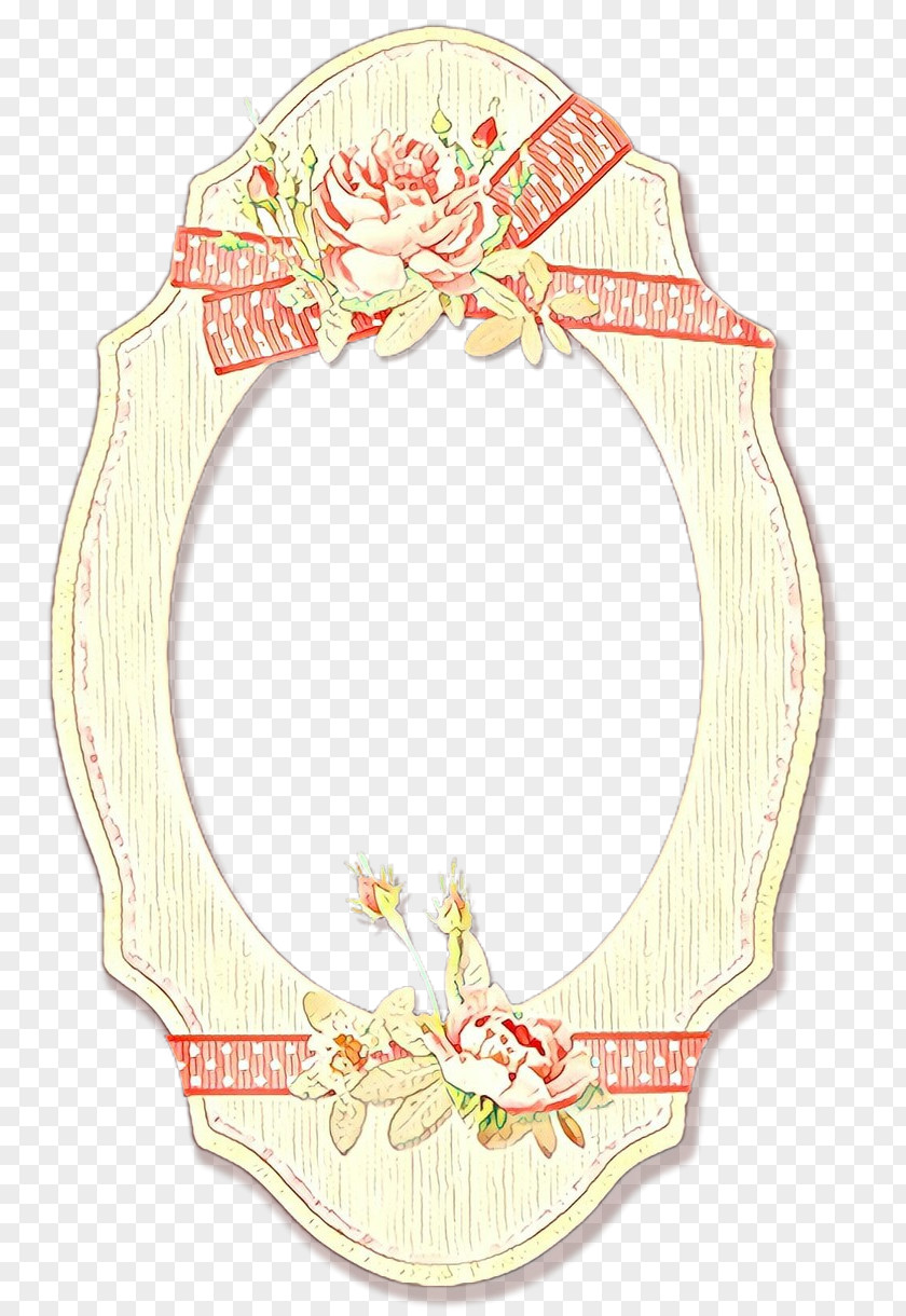 Oval Tableware Picture Cartoon PNG