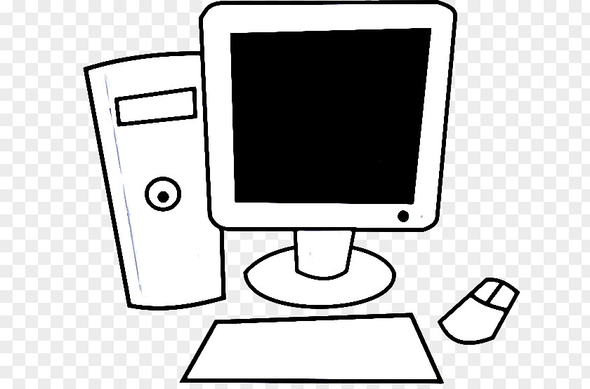 Personal Computer Electronic Device Output Monitor Accessory Technology Line Art PNG