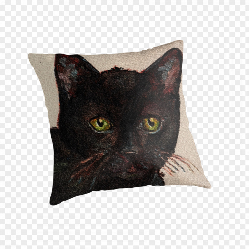 Pillow Korat Throw Pillows Whiskers Cushion Domestic Short-haired Cat PNG
