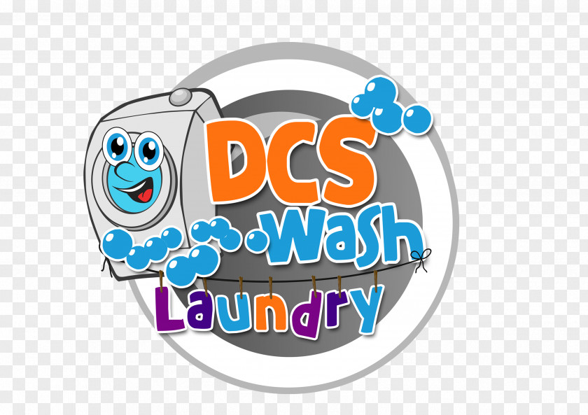 Self-service Laundry Logo Brand Line Font PNG