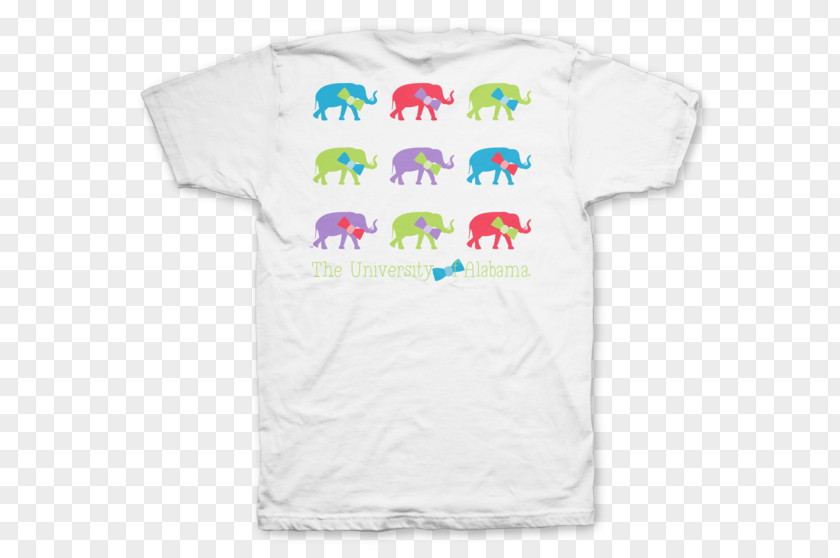 T-shirt University Of Alabama Clothing Sleeve PNG