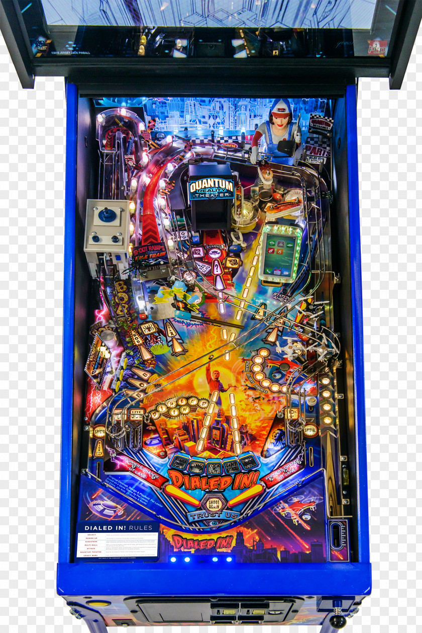 The Pinball Arcade Video Game Jersey Jack PNG