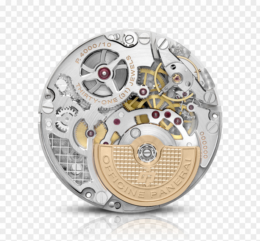 Watch Automatic Panerai Movement Brand PNG