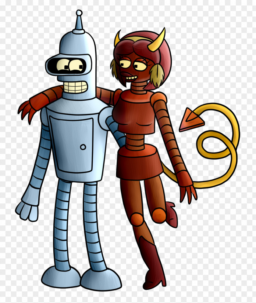 Bender Cartoon Clip Art PNG