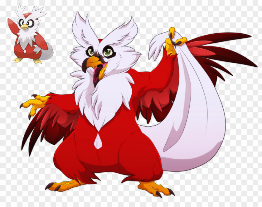 Giving Gifts. Pokémon Stadium 2 X And Y Rooster Sun Moon Delibird PNG