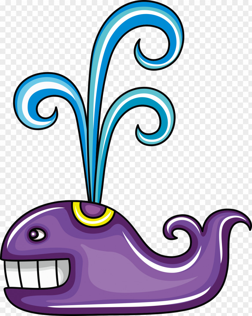Cartoon Whale Drawing PNG