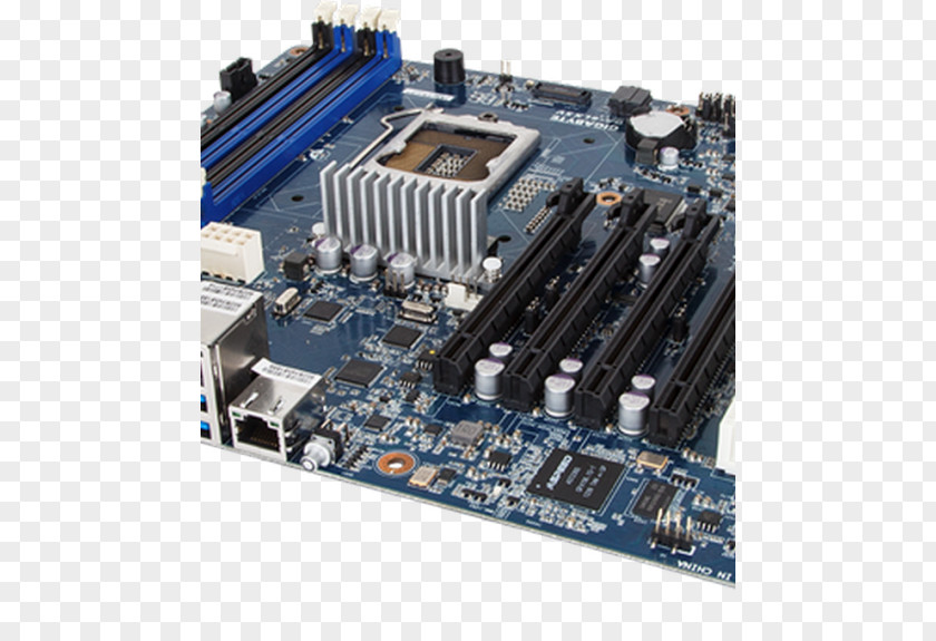 Computer Motherboard Graphics Cards & Video Adapters Gigabyte Technology Printed Circuit Board Chipset PNG