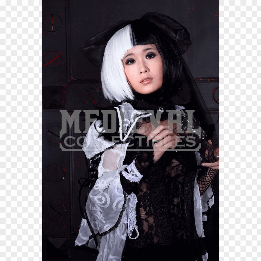 P Gothic Costume Top Textile Neck Outerwear PNG