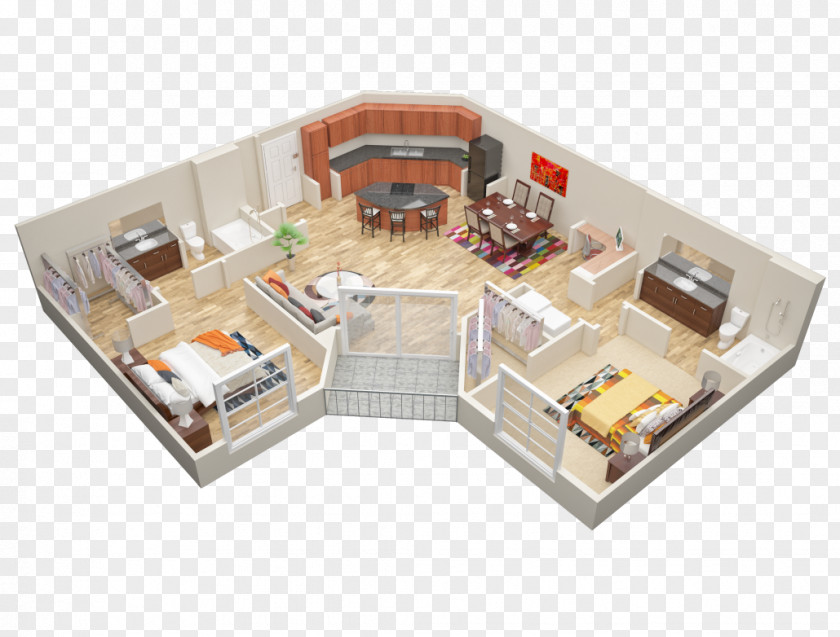 Bath Plan Mariposa Lofts Apartments House Bedroom PNG