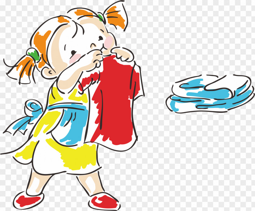 Cleaning Of Children Child Cartoon PNG