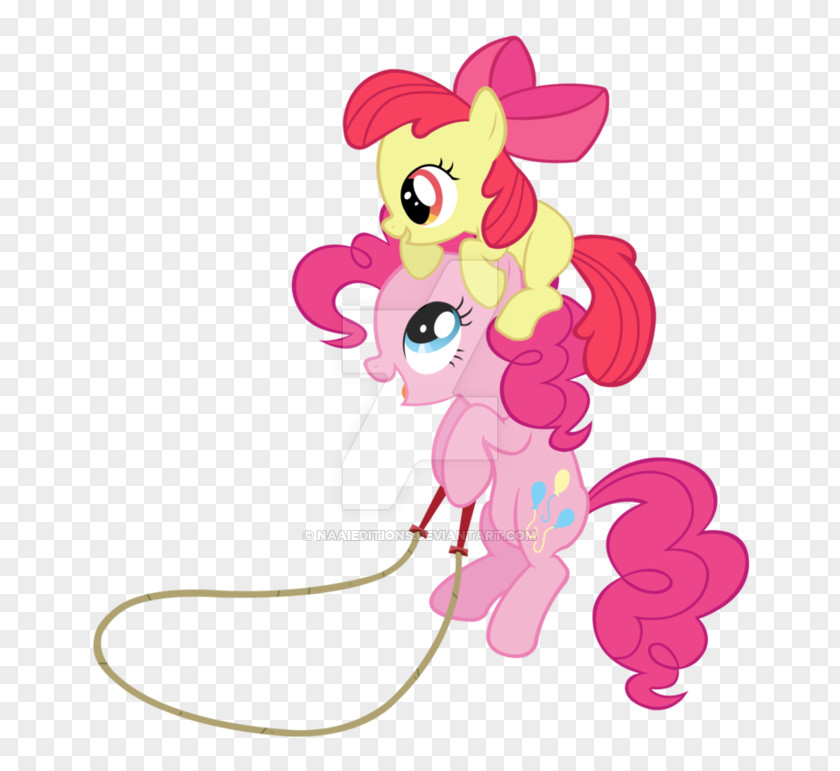 Pony Apple Bloom Pinkie Pie Jump Ropes Clip Art PNG