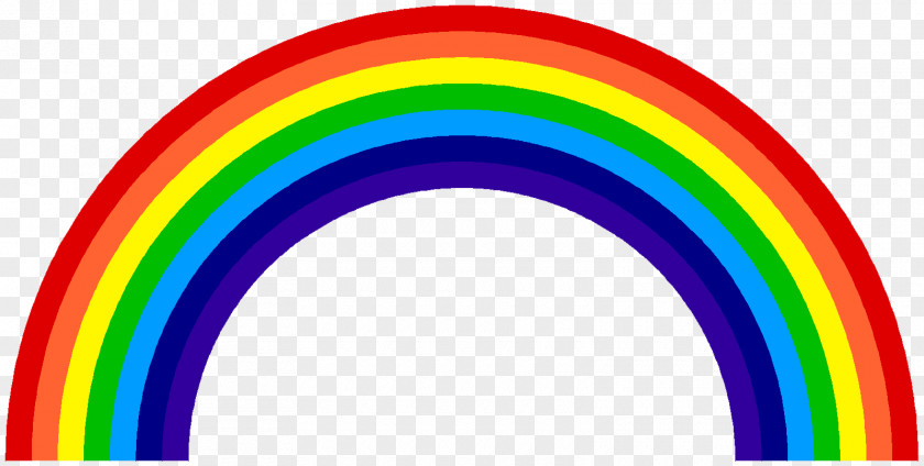 Rainbow ROYGBIV Spectral Color Prism PNG