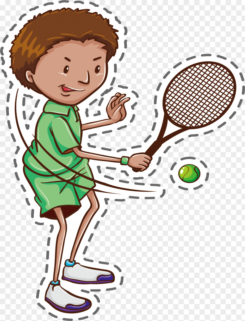 Tennis Player Stock Photography Illustration PNG