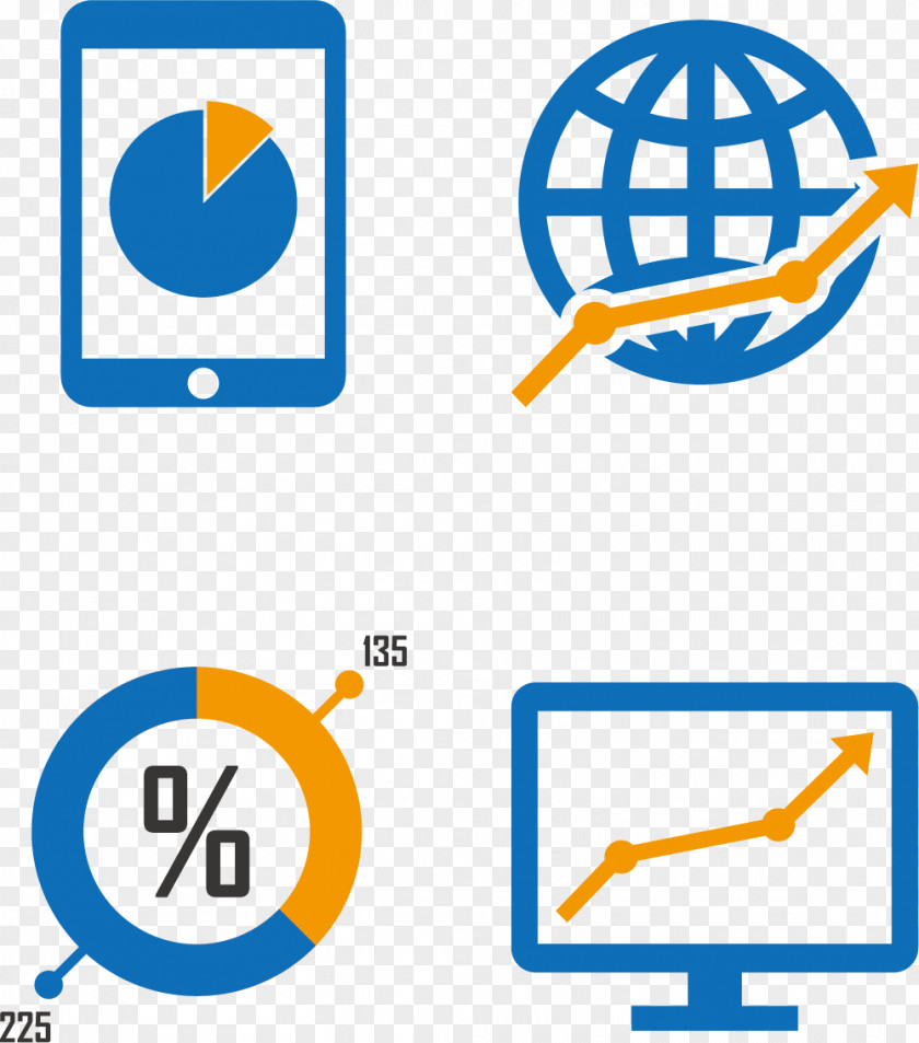 Data Global Analysis Chart Diagram Icon PNG