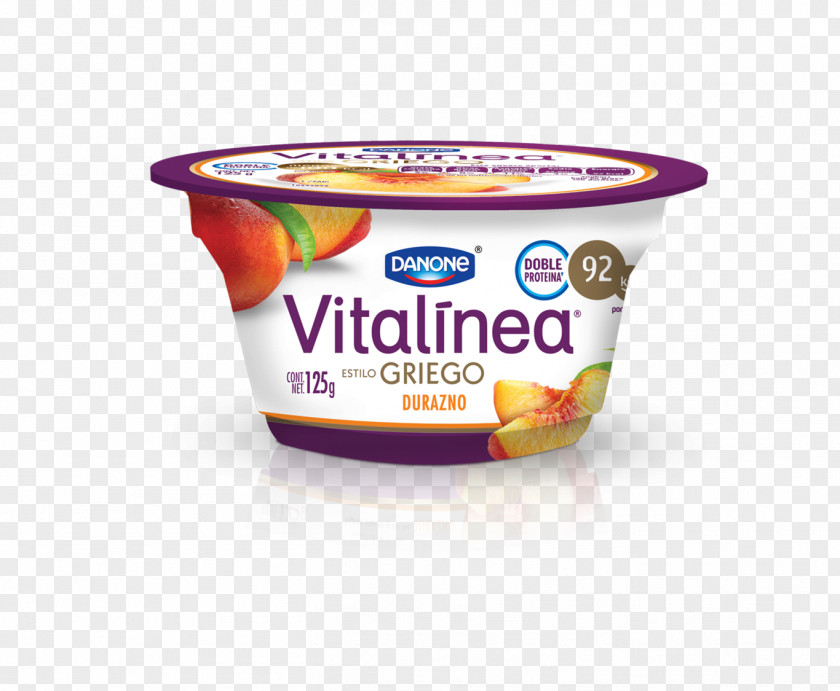 Durazno Yoghurt Danone Vegetarian Cuisine Fruit Flavor PNG