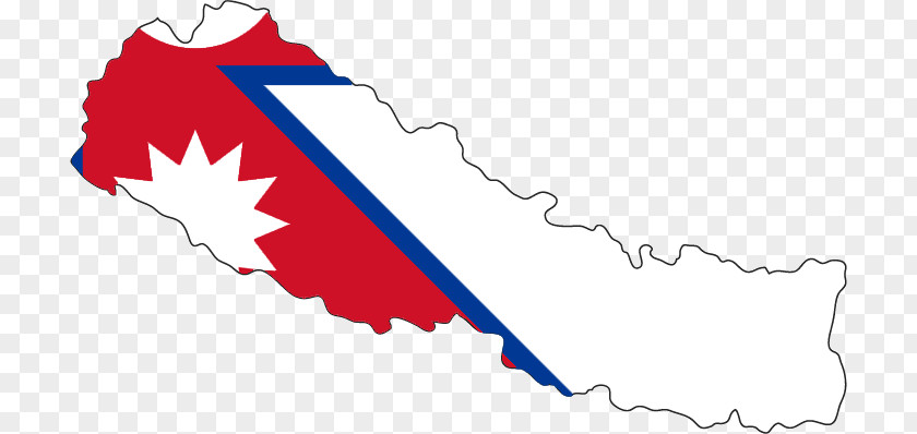 Flag Of Nepal National Map PNG