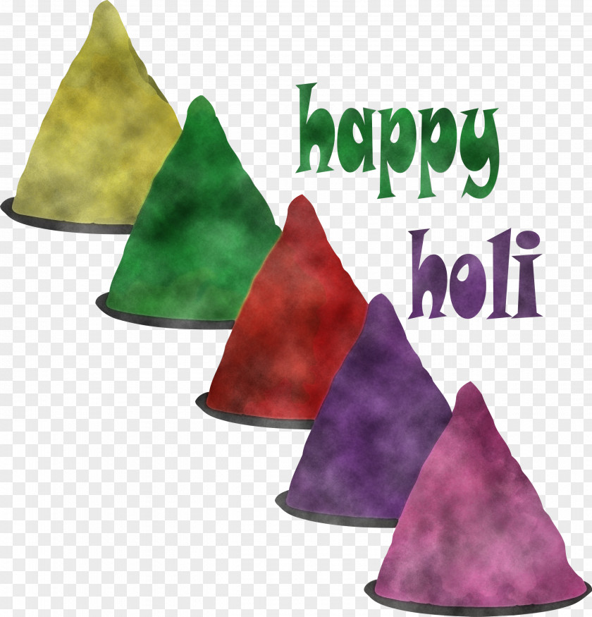 Happy Holi Colorful PNG