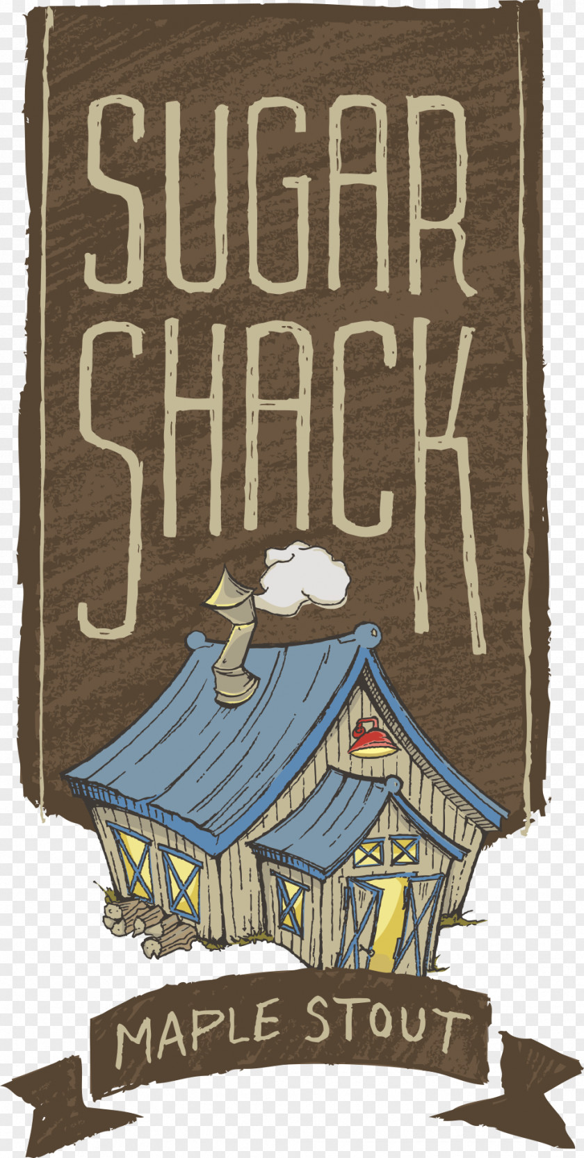 Third Street Brewhouse Sugar Shack Stout Cartoon PNG