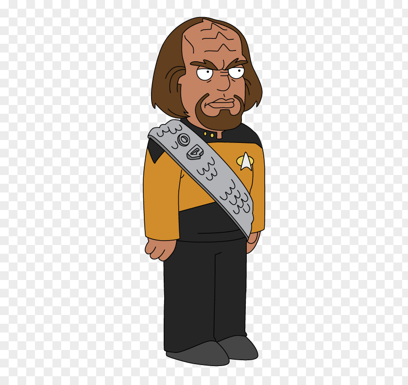 Tinyco Worf Star Trek Family Guy: The Quest For Stuff Homo Sapiens Facial Hair PNG