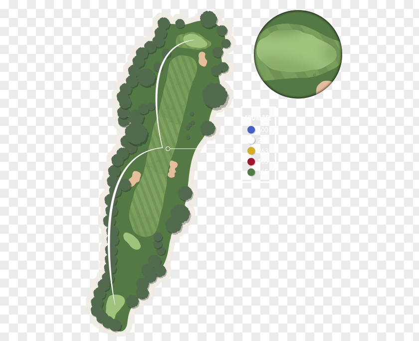 Uphill Slope Fort Mitchell Country Club Golf Clubs Balls PNG