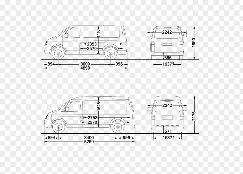 Volkswagen Technical Drawing Automotive Design Car PNG