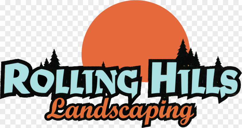 Califon Rolling Hills Landscaping Logo Font PNG