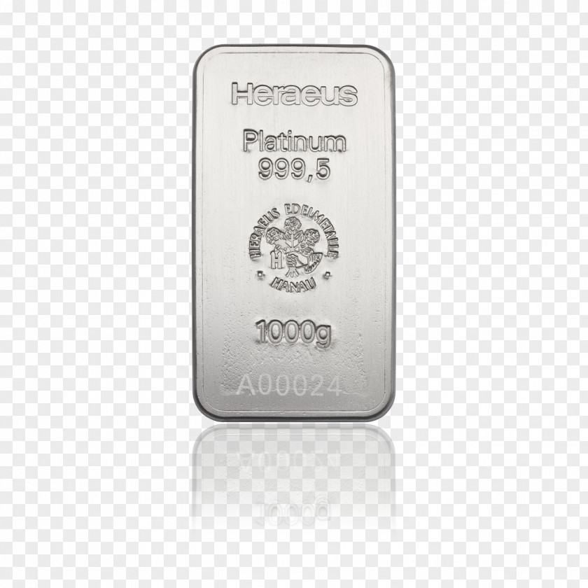 Silver Platinum Coin Ingot Heraeus PNG