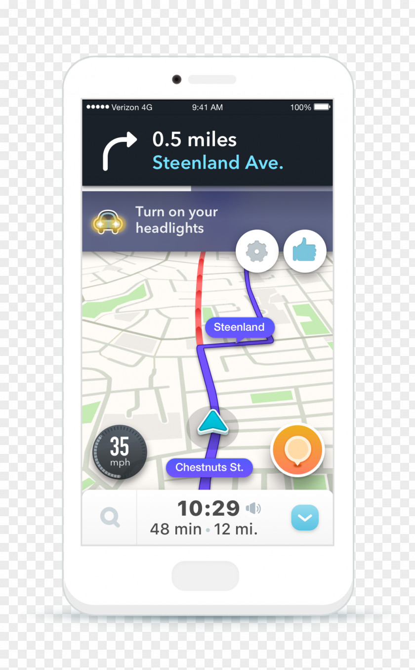 Smartphone Mobile Phones Waze Crowdsourcing PNG