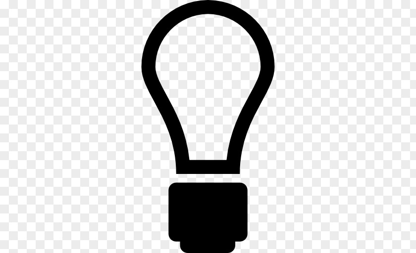 Light Incandescent Bulb Lamp Symbol PNG