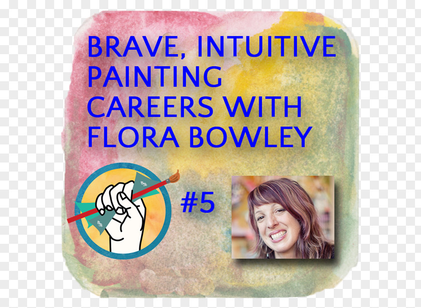 Watercolor Flora S. Bowley Brave Intuitive Painting Art PNG