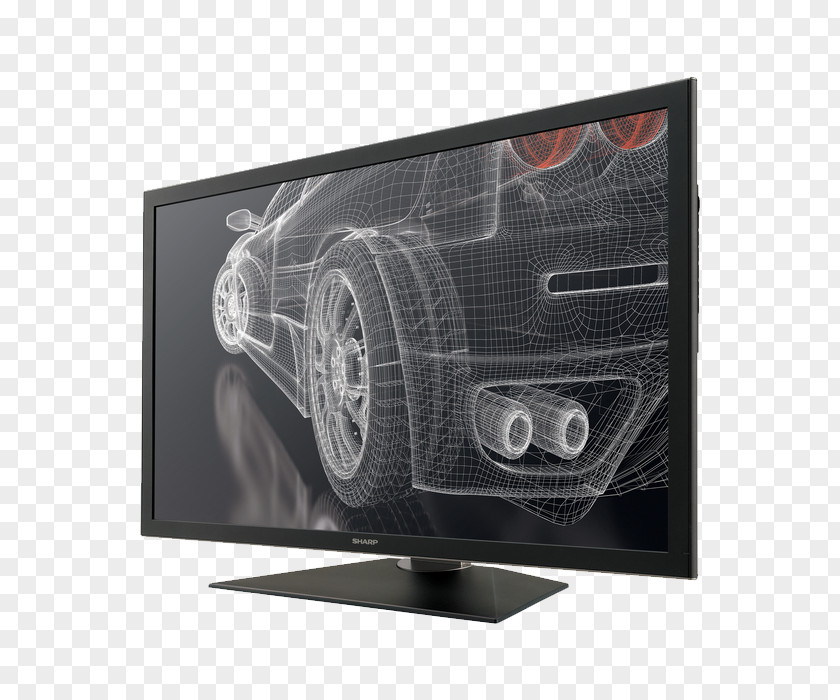 Computer Monitors Ultra-high-definition Television 4K Resolution Liquid-crystal Display LED-backlit LCD PNG