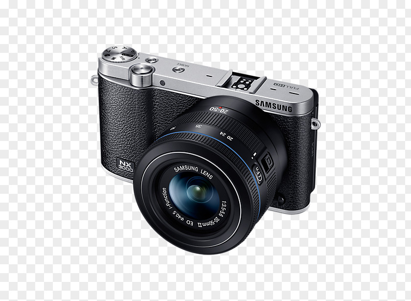 Camera Samsung NX3000 Mirrorless Interchangeable-lens Lens PNG