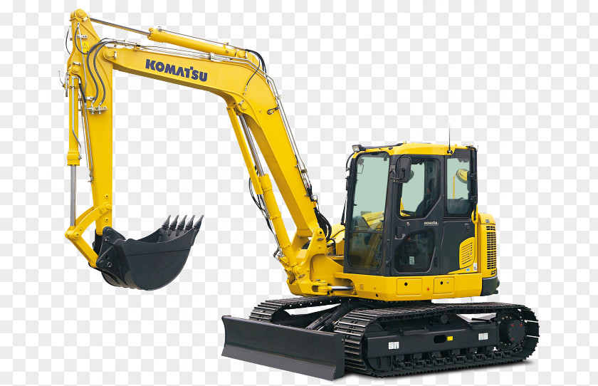 Excavator Komatsu Limited Heavy Equipment Bucket Machine PNG