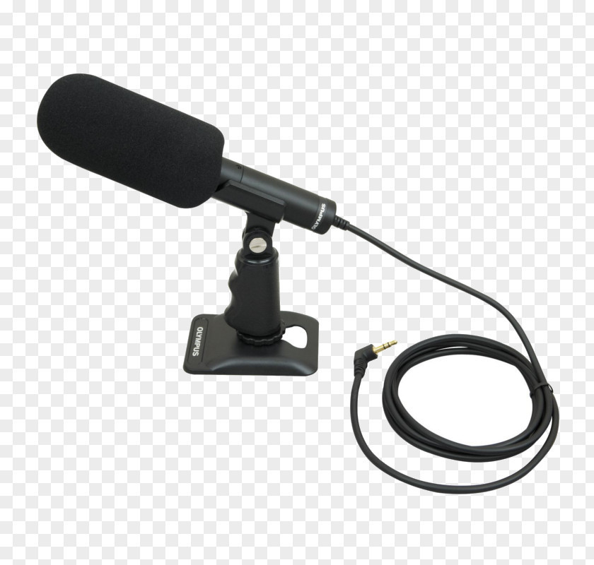 Microphone Olympus ME 31 Compact Gun N2277526 Firearm Shure VP83　LensHopper PNG