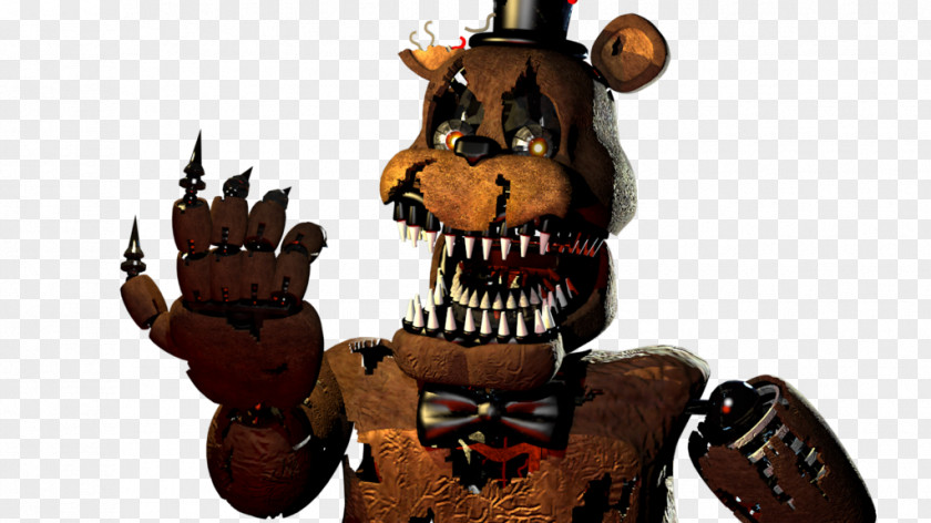 Nightmare Five Nights At Freddy's 4 Jump Scare PNG