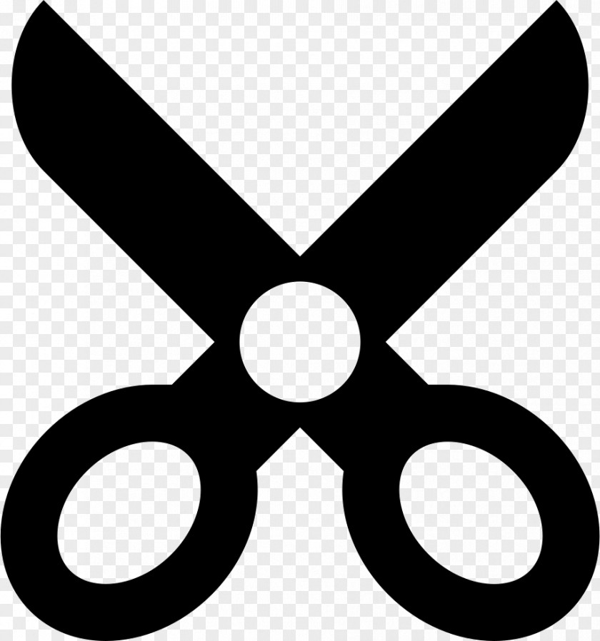 Scissors Silhouette Clip Art PNG