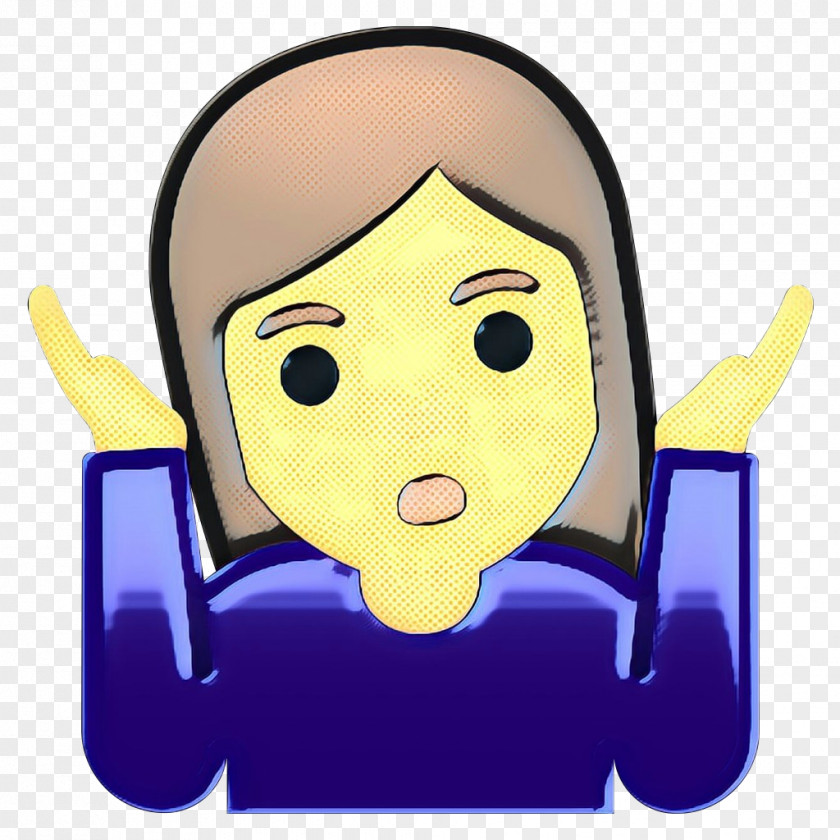 Smile Gesture Pop Emoji PNG