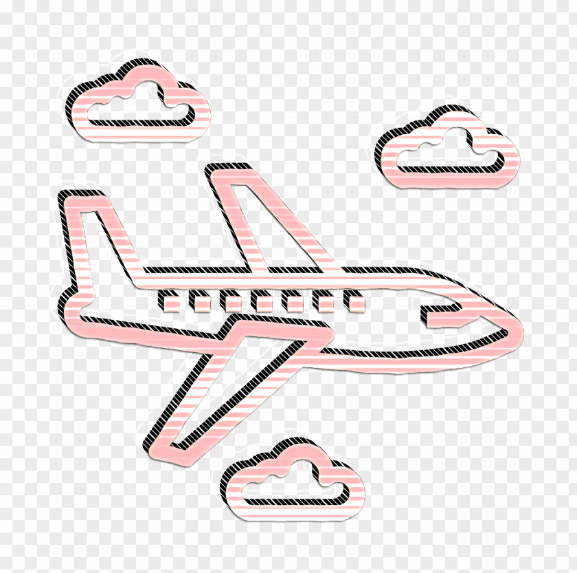 Aircraft Icon Airplane Transportation PNG
