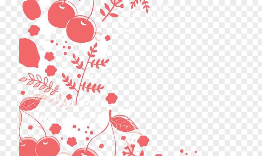 Cherry Fruit Results Flower PNG